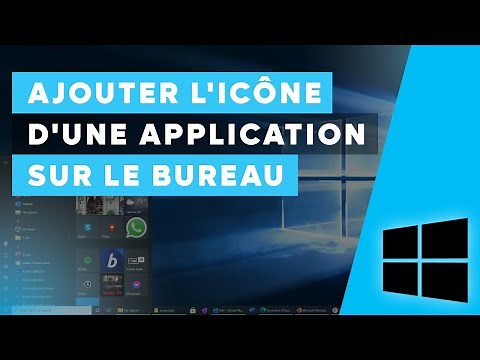 Add the icon of an application to the desktop | Windows 10