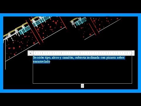 AutoCAD - Create multiline text, change font, size, and justification. HD Tutorial