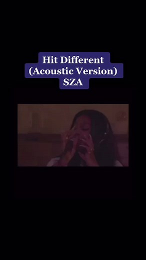 SZA - Hit Different #fyp #szatiktok #sza #alt #rnbsoul