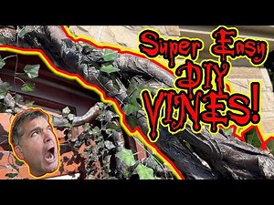 Super Easy DIY Vines for Halloween!