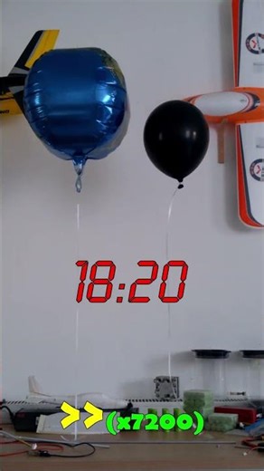 Mylar balloon vs latex balloon #hydrogen