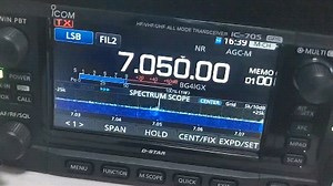 ICOM IC-705连接功放设置