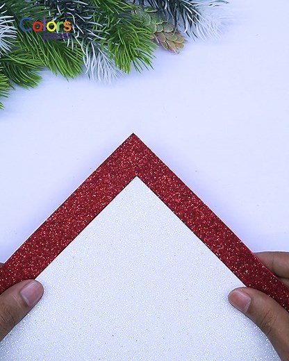 Learn how to make beautiful handmade ornaments using simple craft materials! 🌟 Fun, festive, and easy — perfect for adding a unique touch to your Christmas tree decor this holiday season. 🎅🎁 #handmade #DIY #shorts #xmas #decorations #christmas #crafts #ornaments | Colors Paper