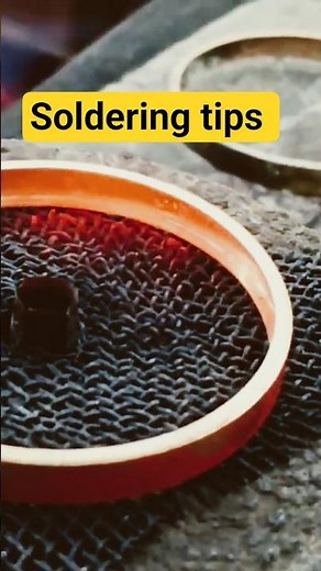 This soldering technique gives perfect joints every time #soldering #jewelry #skills