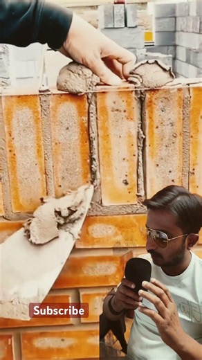 Last Brick Placement Secret! 🧱 Most Satisfying Masonry Skill #shorts