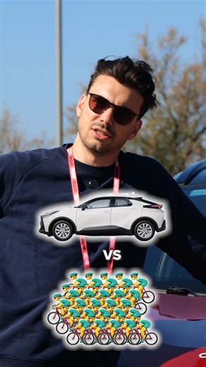 Siamo nella carovana del Giro. Con una Toyota Plug-in Hybrid… e un gruppo di ciclisti da 2 tonnellate totali. Chi consumerà meno oggi? Scopritelo nel video di oggi 👉 https://gcn.eu/Giro25Toyota [In associazione con ‪https:/www.toyota.it/] | GCN Italia