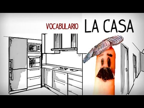 Vocabulaire la maison, espagnol facile