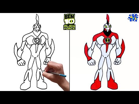 Ben 10 drawing || How to draw Way Big from Ben 10 Alien force