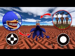 SONIC vs SIREN HEAD ARMY: Epic Battle in GMod Maze! 😱⚡
