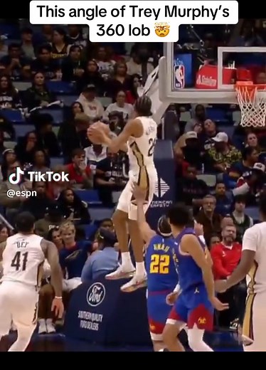 Stunning Trey Murphy 360 Lob Highlights