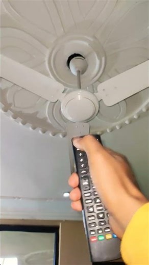 Remote ceiling fan start #remot #fan #ceilingfan #trending