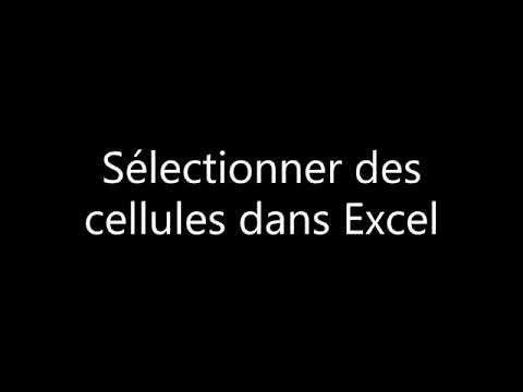 Sélectionner des cellules dans Excel avec L'ami des ordi