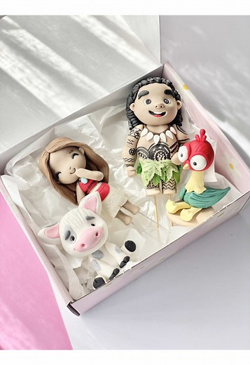 Create a Moana-Themed Cake with Fondant Techniques