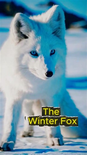 The Winter Fox Built for Extreme Cold ❄️🦊 #wildlife #shorts #arcticfox