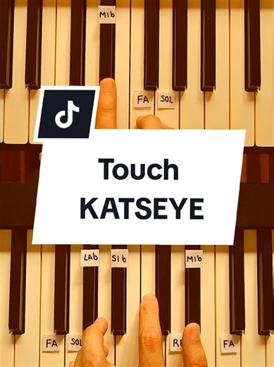 Piano Tutorial for 'Touch' by KATSEYE
