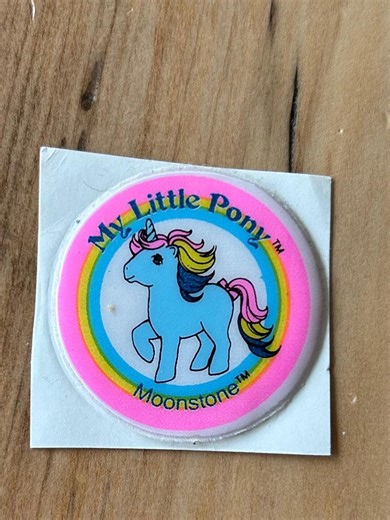 Vintage My Little Pony Puffy Sticker - Etsy
