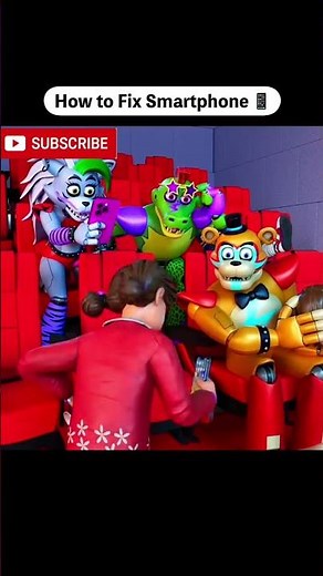 PHONE MAGIC 📱 - FNAF SECURITY BREACH RUIN ANIMATION | SHADOW KING ☠️ ANIMATION