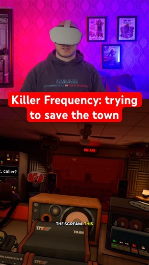 Who Is the Killer? Killer Frequency VR Gameplay