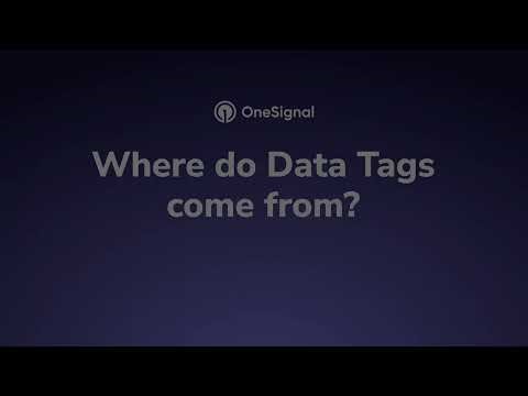 Where do Tags come from?