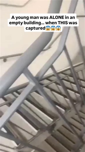 Scary_Encounter5 on Instagram: "In November 2019, a young man went into an abandoned 22-story building to film the place. It had been empty for years, except for a few security guards. When he reached the 10th floor, he pointed his camera down the stairs… and thought he saw someone in black moving up the stairs unusually fast. He got scared, a loud sound echoed, and his livestream suddenly stopped. Later, people said his phone was found on the higher stairs, still recording — and the man was saf