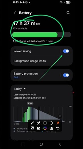 battery saver settings || #shorts #battery #saveroblox #settings