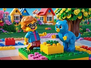Lego Bricks Go Build Build Build | English Nursery Rhyme | Kids Songs | Baby Music