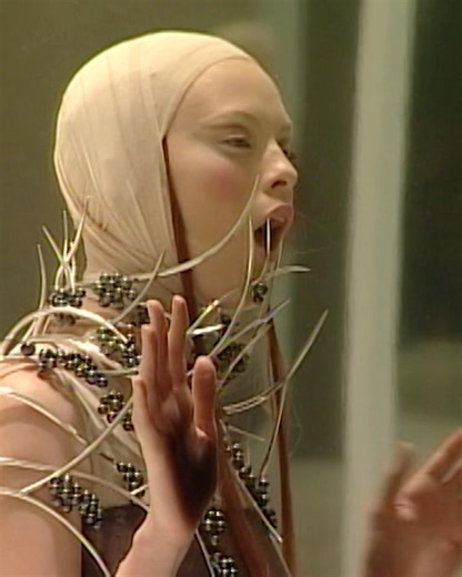 288K views · 283 reactions | What is the purpose of a fashion show today, and who is it for? A new exhibition hosted in London’s Lightroom draws on Vogue archives to examine the development of the fashion show, from exclusive salon presentation to culture-shifting spectacle. Tap the link in our bio for everything you need to know about, “Inventing the Runway.” | Vogue | Facebook