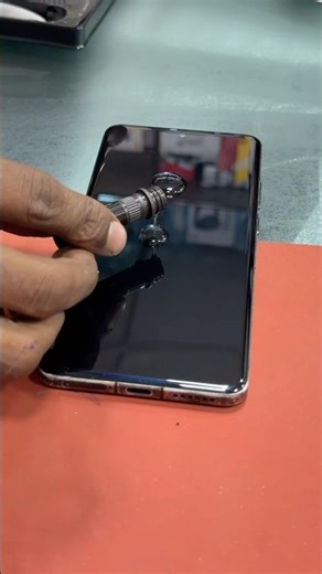 How to apply uv glue glass//vivo x200 pro uv glass screen protector #shortvideo #viralshort #tech