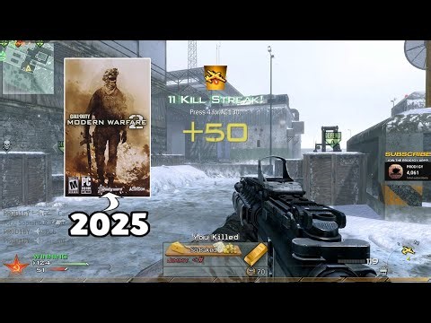 MW2 In 2025 Is EASY:INTENSE "M4A1 RED DOT" NUKE ON SUB BASE TDM!