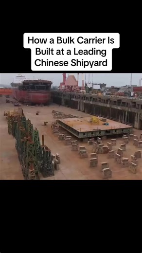 Κατασκευή Bulk Carrier στο Ναυπηγείο μας στην Κίνα