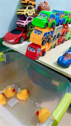 Tiny cars driving and falling down 🚗🚨🚙#automobile #shorts #funny