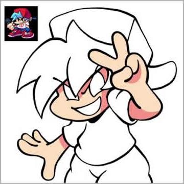 Boyfriend SpeedArt | #fridaynightfunkinboyfriend # #fnf#fridaynightfunkin #speedart #shorts