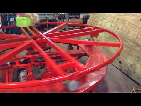 Do it yourself backyard carousel ( merry go round ) Part 2