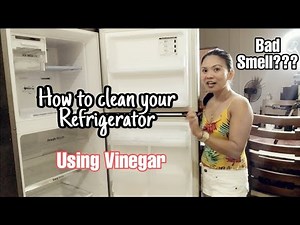 How to clean your refrigerator using vinegar | and to avoid bad smell | Clean like a pro: Fridge