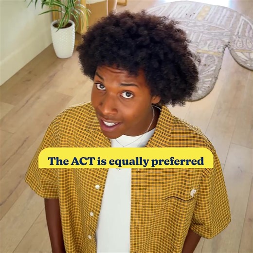Take the new Enhanced ACT October 18 - register by September 30! 🗓️ The ACT is now shorter, and more flexible - so you can bring out your best score! And it's still equally preferred by all universities, including the Ivy League. #1 taken college admissions test in nearly half of U.S. states.* | ACT