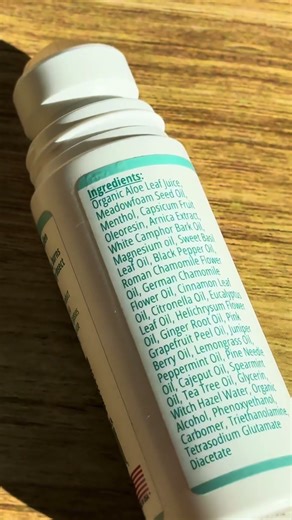 Relief Roller for Muscle Tension | Arnica, Eucalyptus & Magnesium