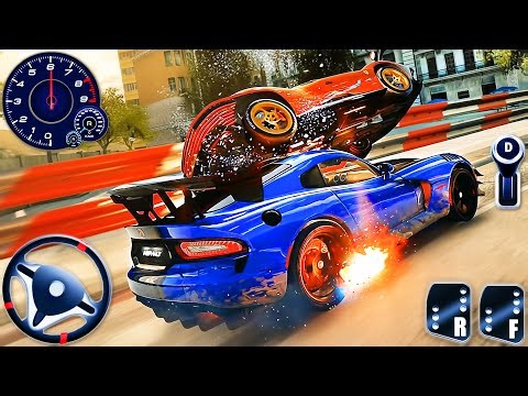 Extreme Dodge Viper GTS Sport Car Racing - Asphalt 9 Legends Unite Simulator - Android GamePlay #35