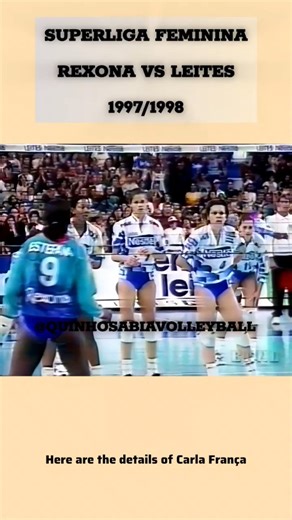 Memória Vôlei Feminino 1997/1998 Equipes: Leites vs Rexona Paraná O Rexona, comandado por Bernardo Rezende, contava com a liderança de Ana Volponi e Fernanda Venturini, as jovens Érika e Raquel, a craque holandesa Cinthia Boersma, e a habilidosa Estefânia, jogando o fino do vôlei. Valeskinha novinha, ainda trocando a passada. O Leites, sob o comando do técnico Sérgio Negrão, vinha forte com as estrelas norte-americanas Tara Cross e Danielle Scott, Denise Tênius, Estela, Karen Negrão, Virna de op
