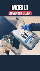 Mobil 1 ADVANCED CLEAN #automobile #oilchange #motoroil