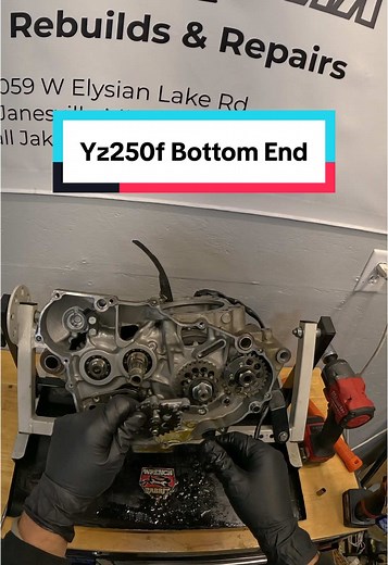 Yz250f Bottom End Teardown for Major Damage Repair