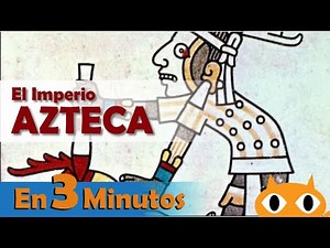 El imperio AZTECA en 3 minutos | La historia de los Aztecas