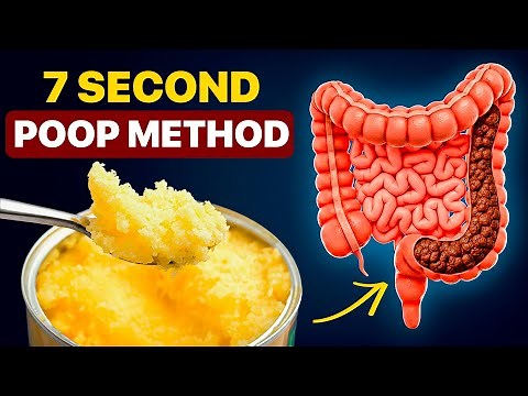 7-Second Trick to Poop Instantly (Constipation Relief!) | Senior Health Tips