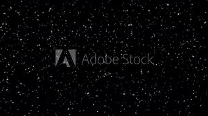 snowfall overlay, black background - winter, slowly falling snow effect - green screen. 4K Seamless Looped Snowfall background, snow falling animation