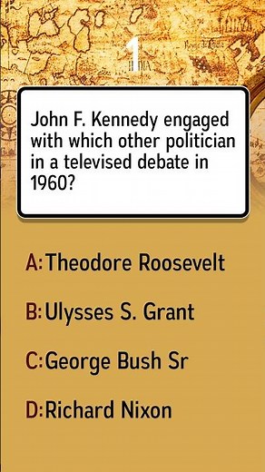 In 1960, who did John F. Kennedy debate on television?