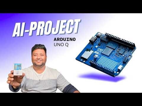 Arduino Uno New Board for Students & Ai- Projects | Arduino Uno Q Board