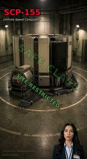 SCP-155 [Infinite Speed Computer] #Shorts #SCP #SCP155 #SciFi #Horror