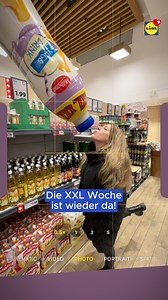 XXL Produkte ➡️ XXL Sparen Wir tricksen nur bei der Perspektive, nicht aber bei den Preisen 👆 Ab Montag, 13. Januar, findest du viele Produkte in XXL Grössen - so kannst du noch mehr sparen 🥳 #LidlCH #XXLWoche #Aktion #Sparen ---------- Produits XXL ➡️ Économies XXL Nous ne trichons que sur la perspective, mais pas sur les prix 👆 Dès lundi 13 janvier, tu trouveras de nombreux produits en paquets XXL – tu pourras ainsi économiser encore plus 🥳 #LidlCH #SemaineXXL #Action #Économies ----------