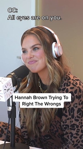 Hannah Brown: Taking Accountability for Past Actions