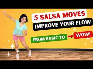 5 More Moves to LOOK GOOD and BETTER! | Beginners | Step-by-Step / CUBAN Salsa