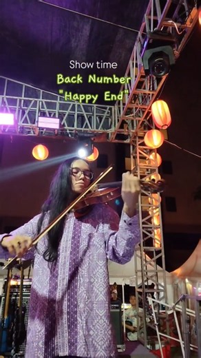Back Number - Happy End live violin #shortsvideo #violin #liveperformance #backnumber #ytshorts